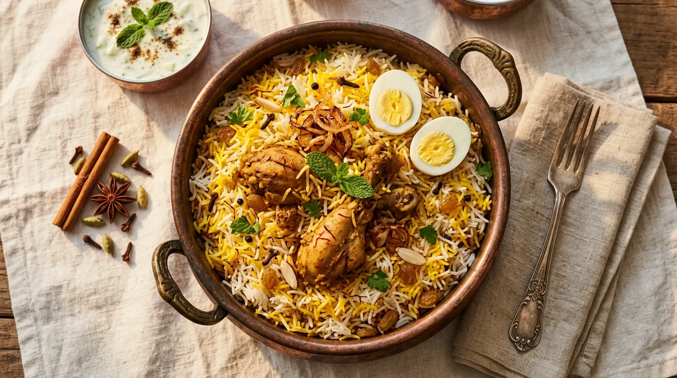 Full Chicken Biryani