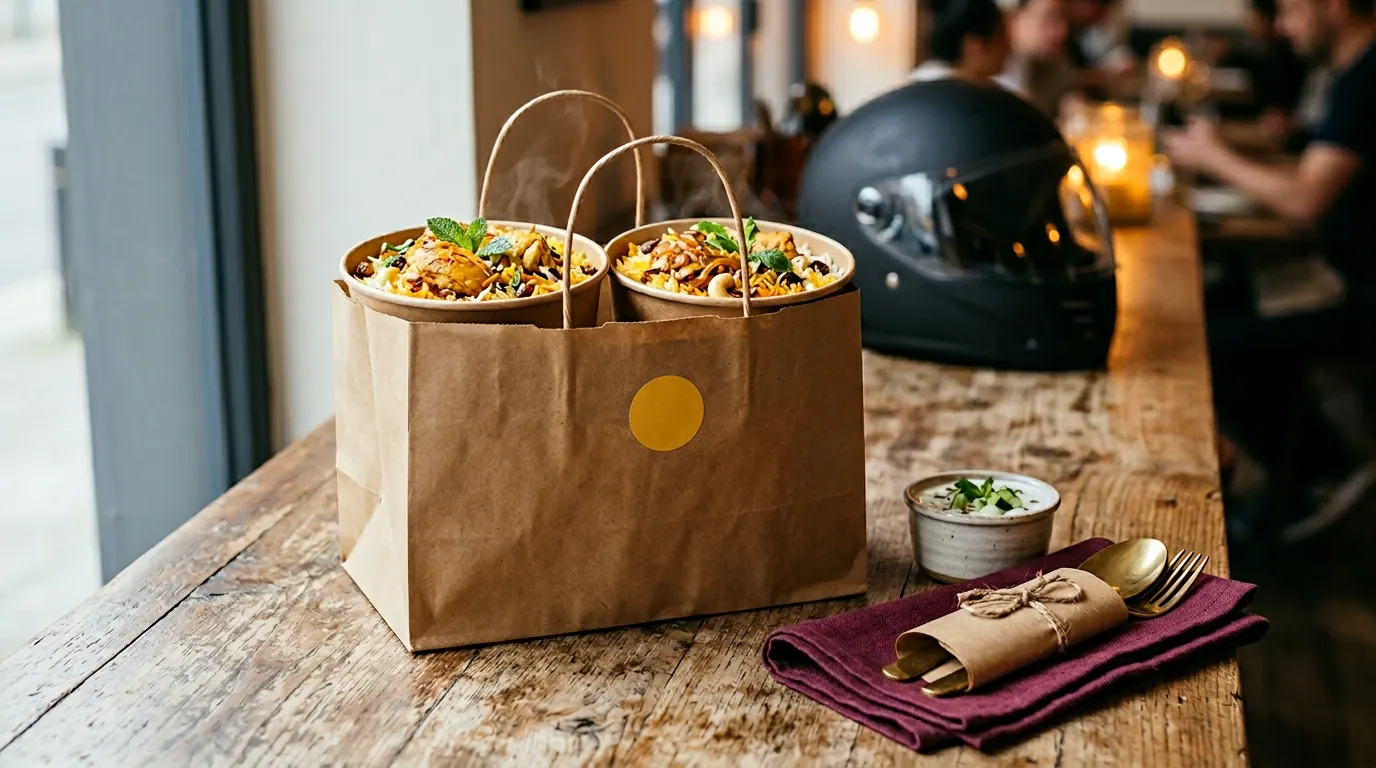 Takeaway & Delivery at Biryani Qabila, Lahore — Freshly packed and delivered hot to your door.